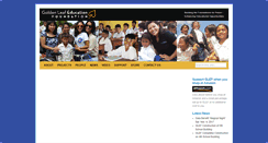 Desktop Screenshot of goldenleafeducationfoundation.org